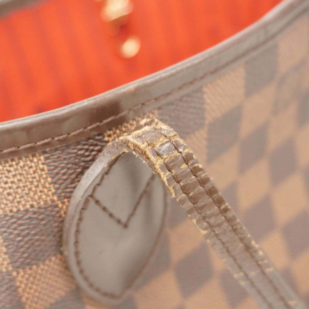 LOUIS VUITTON Authentic Brown Damier Neverfull PM Tote Bag - Picture 6 of 13